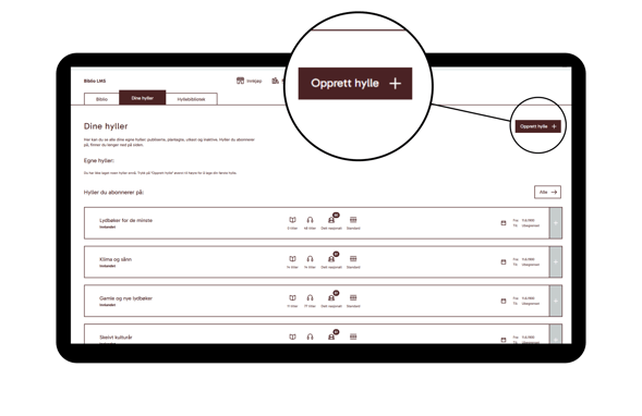 Opprett hylle-1