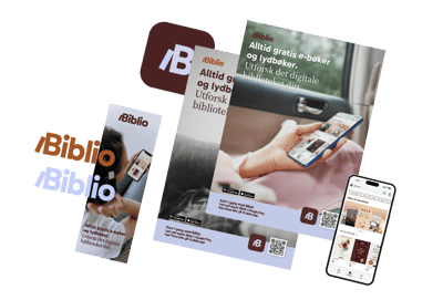 mock up-markedsmateriell